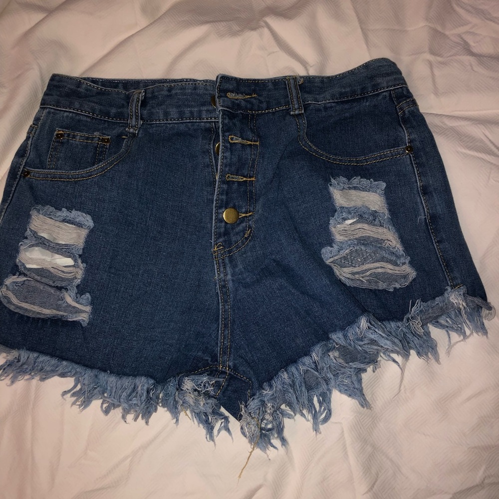 High waisted shorts